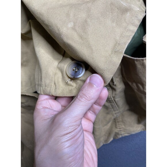FILSON Upland Hunting Jacket MEN’S LARGE 44 Heavy Wax Cotton Canvas USA Made - Picture 8 of 16